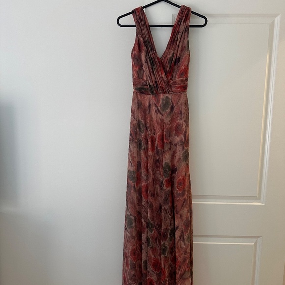 Multi Color Gown - Picture 2 of 3